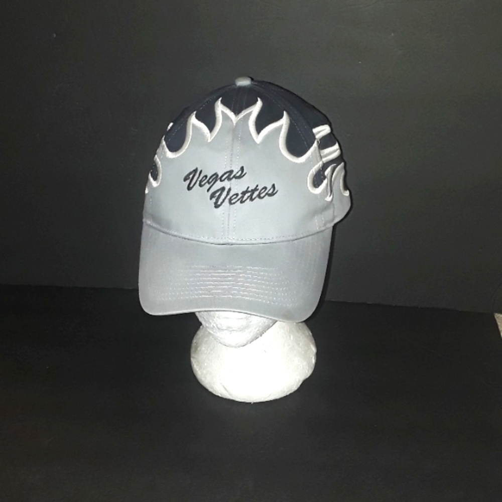 RARE LAS VEGAS CHEVY CORVETTE VEGAS VETTES CAR CLUB OTTO ONE SIZE HAT